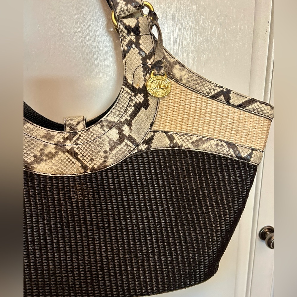 Brahmin Pablo Island Python Bag - image 5